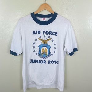 1980’s Air Force junior ROTC cuffed tee